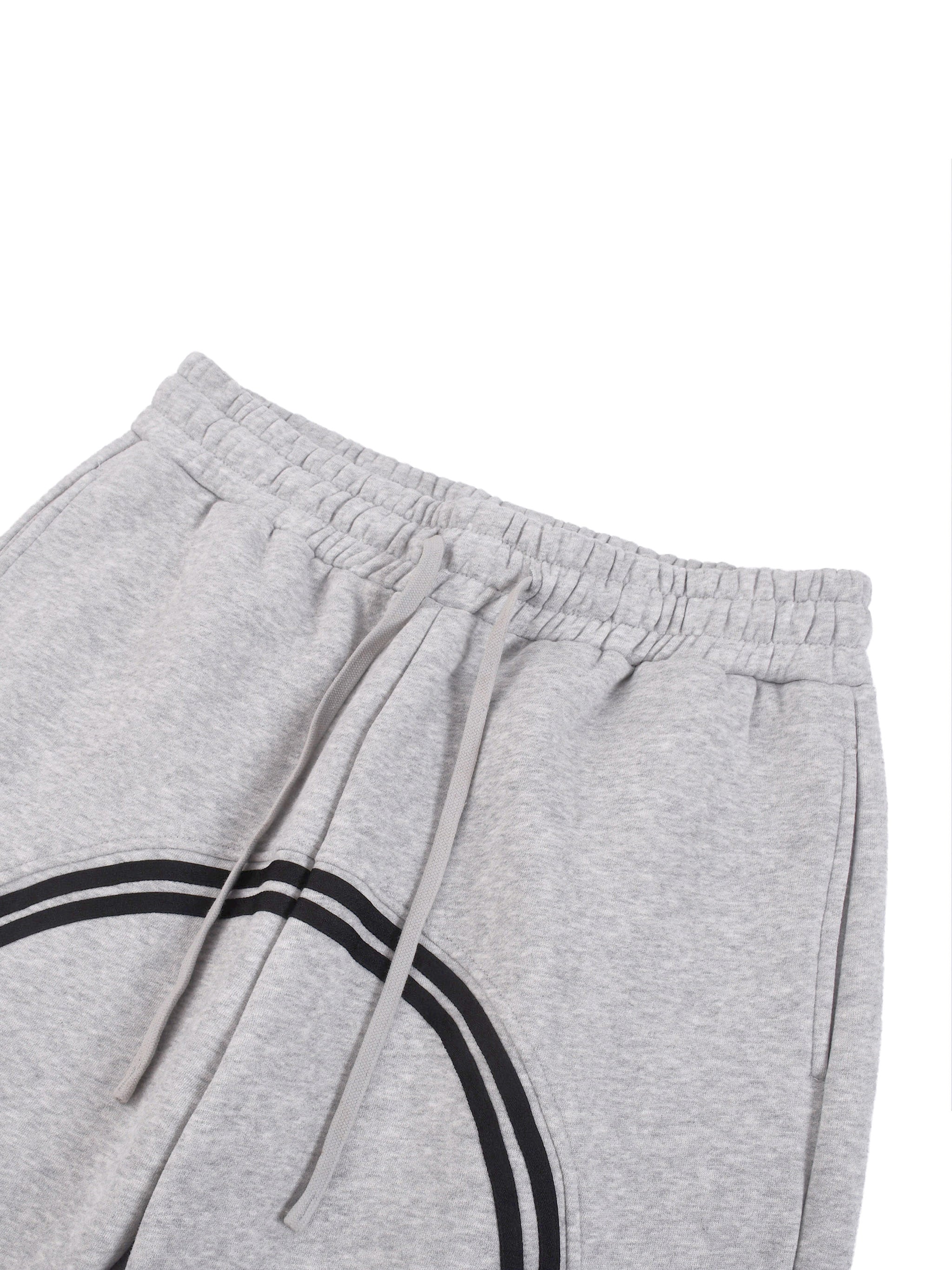 Sun Fade Contrast Tape Fleece Jogged Sweatpants